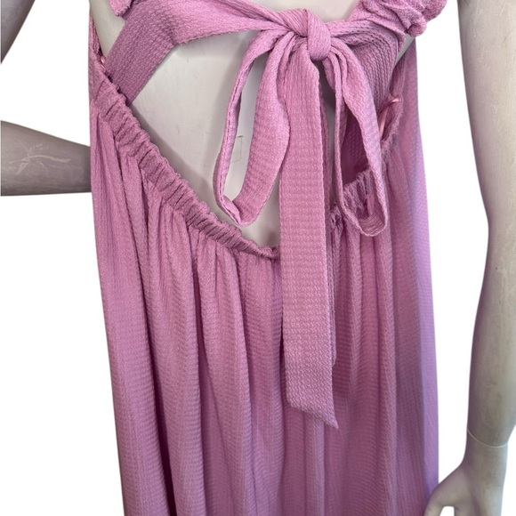 Vici Bubble Gum Pink Color Maxi Dress Size Small.  #323 - Picture 7 of 9